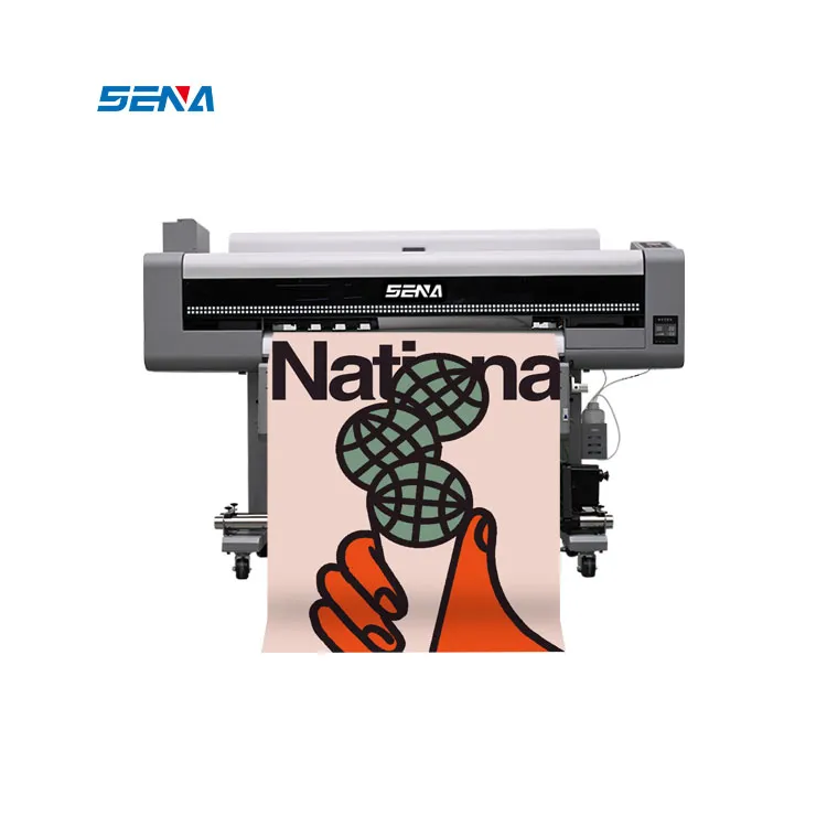 Multifunction Full Automatic Economical 3D Roll to Roll Printer Wide Format UV Inkjet Printer for Poster Sign Picture Wallpaper