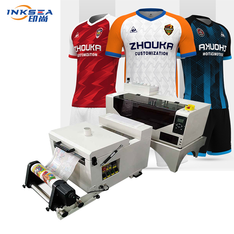 Multifunctional DTF printer A3 T-shirt hoodie printing machine and shake powder machine Hot press DTF printing machine