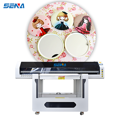 Multifunctional material printing machine Flat UV Printer 4 Epson i3200 print head CMYKW+ varnish