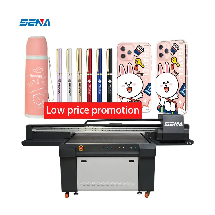 Multipurpose Large Format Printer 1.3*0.9m UV Inkjet Flatbed Printer Epson Nozzle for Canvas Glass Wood PVC Acrylic Phone Case