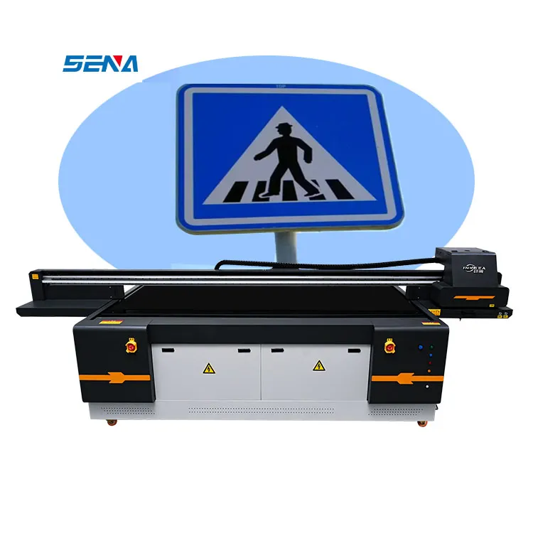 New design SENA digital UV led flatbed printer a1 2513 for glass leather PC board phone case