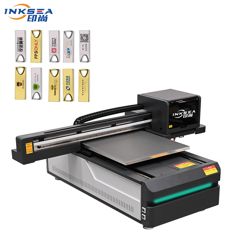 Pencetak UV Rata Baharu 6090 Mesin Cetak Digital Multi Ricoh Print Head untuk Bulu Papan Lukisan Kaca