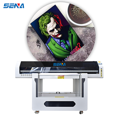 New multifunctional flat panel 9060 size inkjet digital printing machine Epson i3200 print head for photo coaster bottles