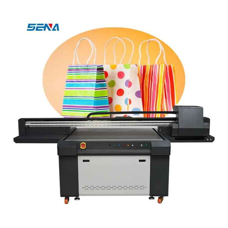 Printer Baru A3 Tempat Tidur Datar 8X4 Dtf Spanduk Sepatu Lembar Penuh Langsung Dt 1390 Digital Spot 6090 Printer UV