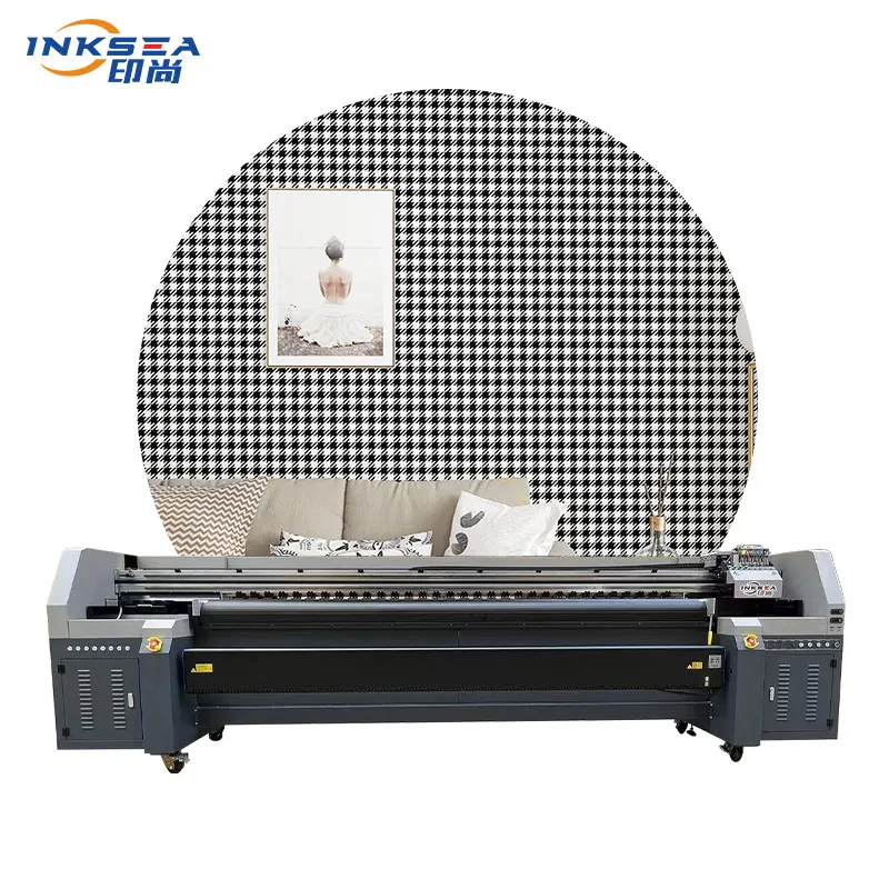 Pabrik Percetakan 1.6M Plotter I3200 Kepala Cetak Printer Format Lebar Tekan Digital dengan Gambar Stiker Dinding 3d Stiker Mobil