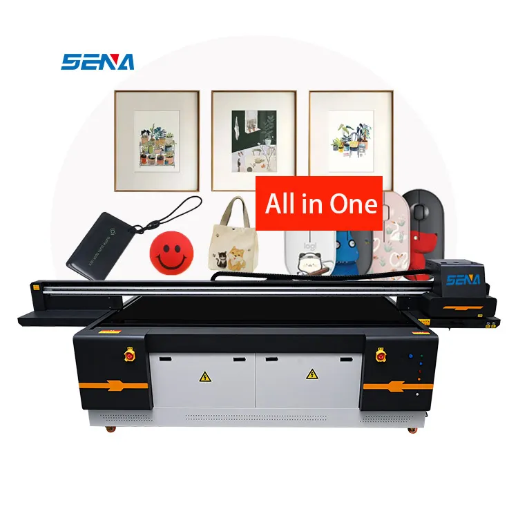 Printing Machine for Business 2.5*1.3m Large Format Inkjet UV Flatbed Printer for Glass Wood Acrylic Box Wine Bottle Phone Case