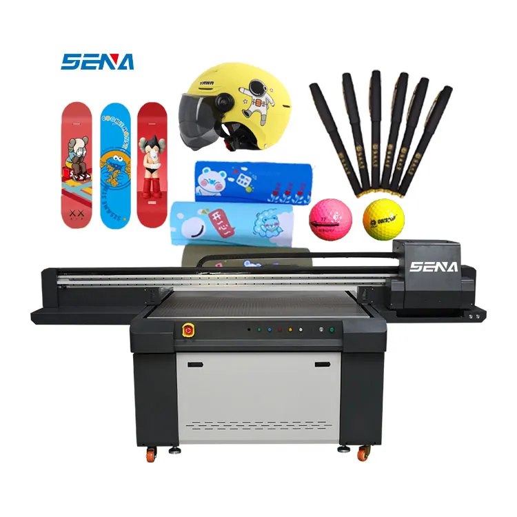 Professional Manufacturer Digital Cloud Service Platform 130*90CM 3D Large Format Printer Flatbed Printer Phone Case Uv Printer