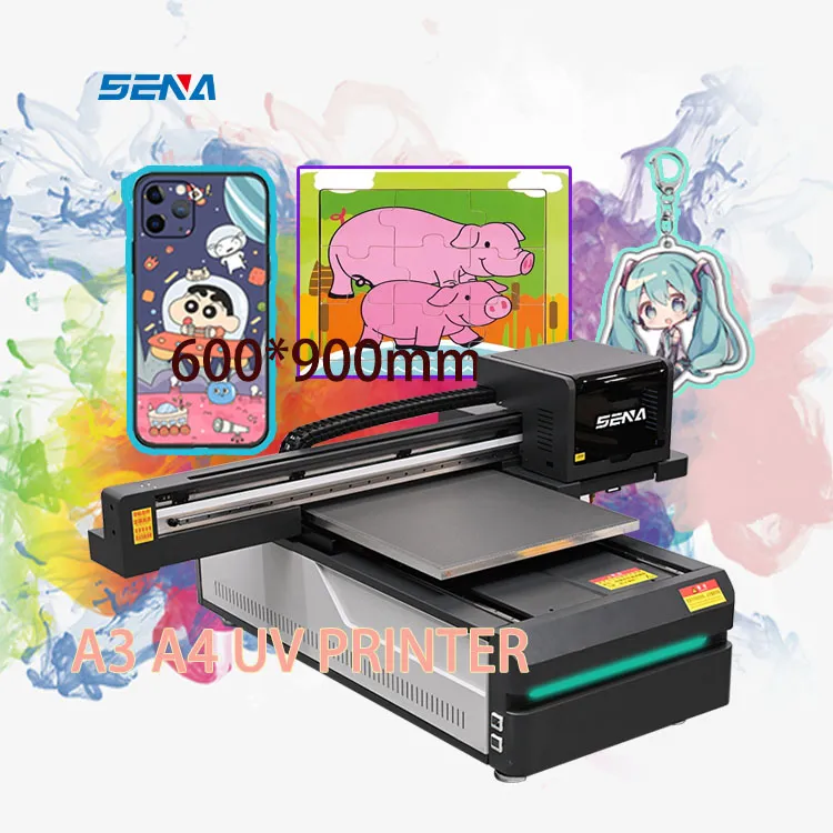 PVC Acrylic UV Inkjet Flatbed Printer Machine