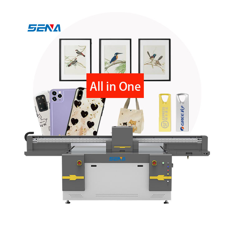 Remote Control Continuous Uv Printer 1610 Inkjet Flatbed Printer Digital Printing Machine for 3D Metal Sign Glass Wood Acrylic