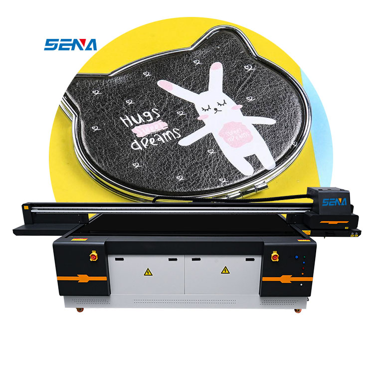 چاپگر جوهر افشان UV SENA-2513 پرسرعت با فرمت بزرگ UV 2513 چاپگر تخت تخت LED با Ricoh Gen5 Gen5i i3200u برای پلاستیک فلزی شیشه ای