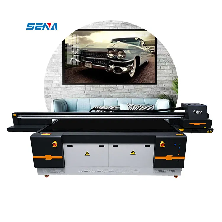 SENA 2513UV Printer FORTUNE 2.5*1.3m 2513 ເຄື່ອງພິມ UV Flatbed ຄຸນນະພາບດີ ມີຫົວ GEN6