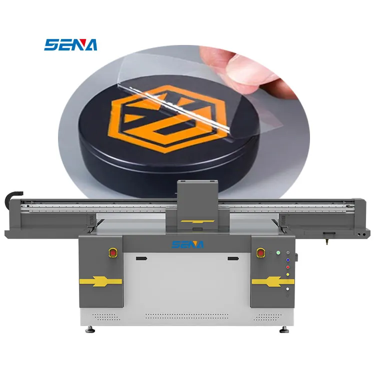 SENA A0 UV Flatbed Printer G5i I3200 High Resolution Fast Speed Ceramic Glass Printer 1610