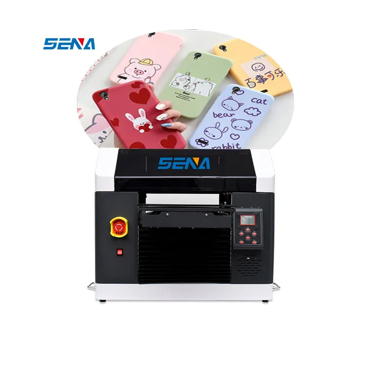 SENA A3 Printer UV DTF Cangkir Air 30*60Cm Printer Datar UV Tahan Air Dilengkapi dengan Tinta Yang Cocok Gratis