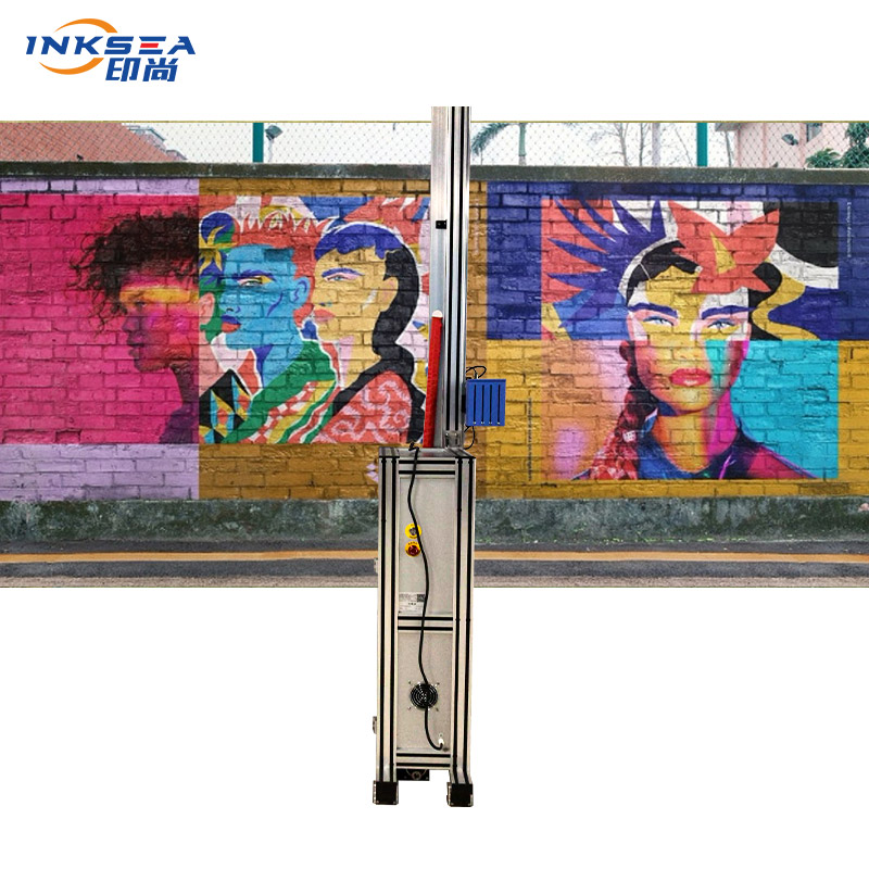 Kilang Sena untuk dijual Pencetak dinding kesan 3D Pencetak dinding menegak UV, sesuai untuk kegunaan hiasan rumah.