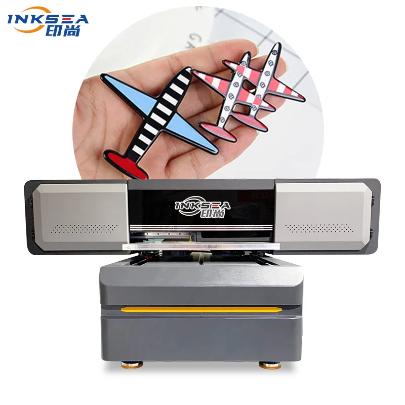 Sena Printer Flatbed 6090uv Kecepatan Tinggi Pabrik dengan Kepala Penyiram XP600 Ganda untuk Casing Rias Skateboard Ubin Flash Drive USB