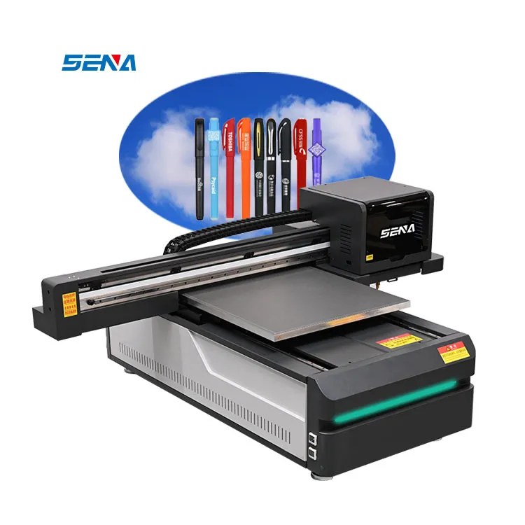 SENA High Quality Phone case Flatbed Plate Printing Machine Factory Price 6090 G5i LED UV Flatbed Printer