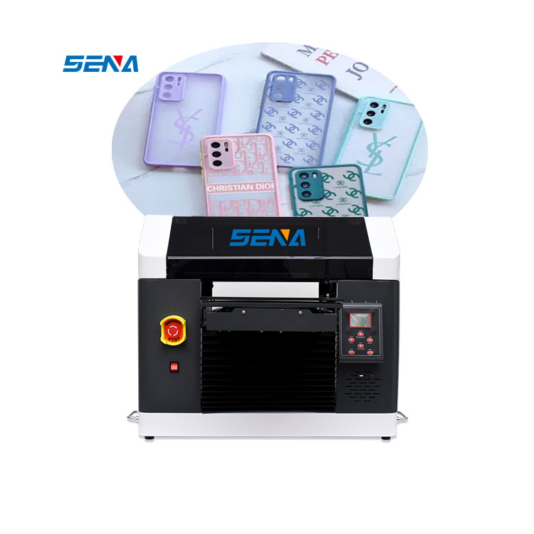 SENA Hot Selling دستگاه چند منظوره A3 با فرمت کوچک همه در یک چاپگر مینی یو وی تخته چوبی لیوان سه بعدی