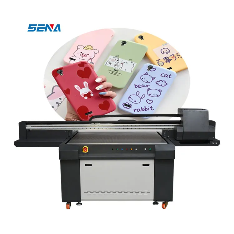 SENA Printer UV A3 LED DTF Golf BalI Sunry UV Printer Imprimante A3 1390 6 Warna Digital Inkjet UV Flabed Printer