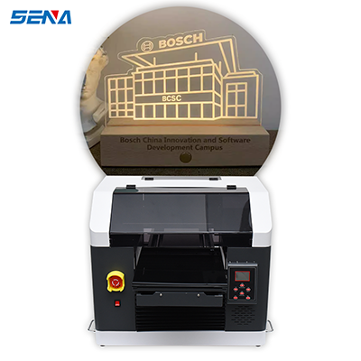 Small A3 color printer dual Epson print head 30*45CM for key pendant CD USB pen LOGO