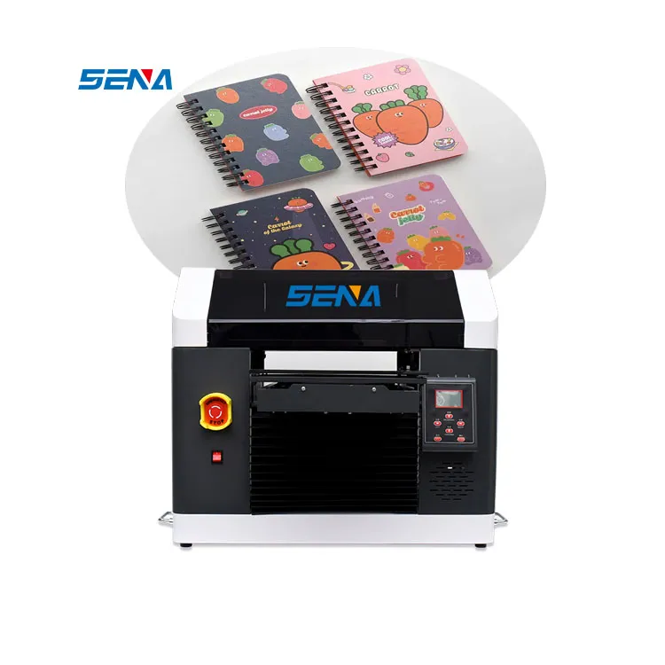 Bisnis Kecil LED Digital 3D Otomatis A3 Mini 3045 Inkjet UV Printer Flatbed untuk Pena Bola Golf Toko Percetakan Kartu Pvc