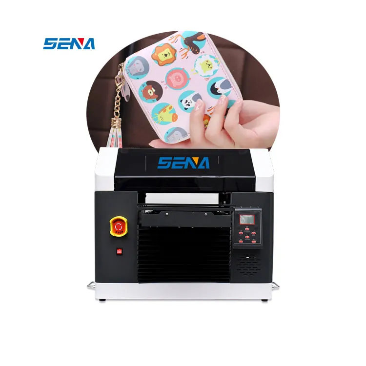 Small Business Mini Heat Press Machine 3045 UV Inkjet Flatbed Printer For Glass Wood Acrylic Box Wine Bottle Phone Case Sticker