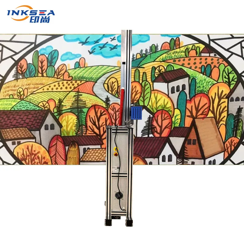 SN2000 Printer mural dinding format besar, printer dinding 3D, printer hiasan dinding