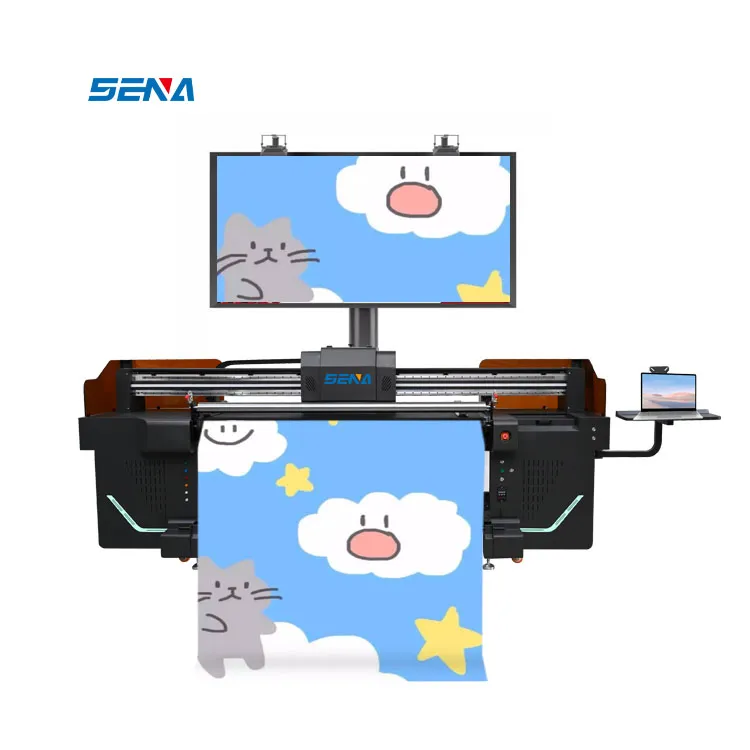 Super Discounts 3D UV Inkjet Large Format Printer Auto Machine for Advertising Industry Flexible Leather Fabric T-Shirt Cotton