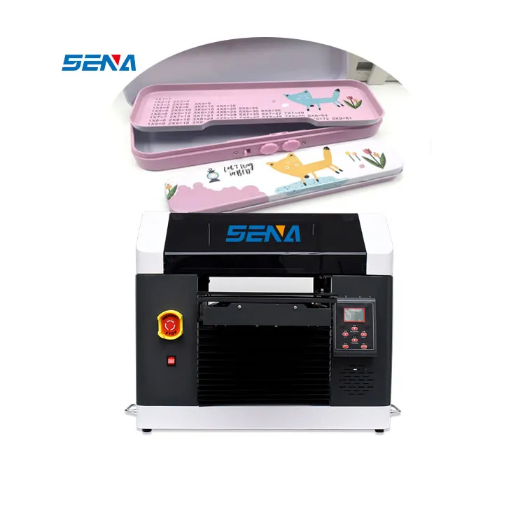 Diskon Super Mesin Cetak Printer Flatbed Inkjet UV LED Ukuran A3 Kecil 3045 Mini Digital untuk Casing Ponsel Industri Kaca