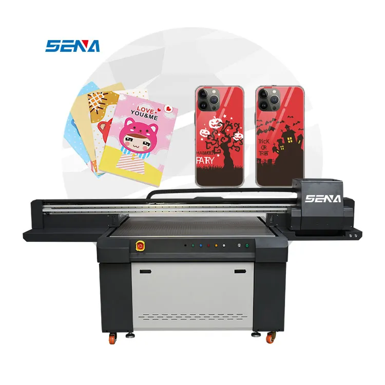 Diskon Super Printer Tekan Panas Mesin Cetak Digital 1390 dengan Casing Ponsel Relief 3D Printer Kartu Cup Logam Akrilik