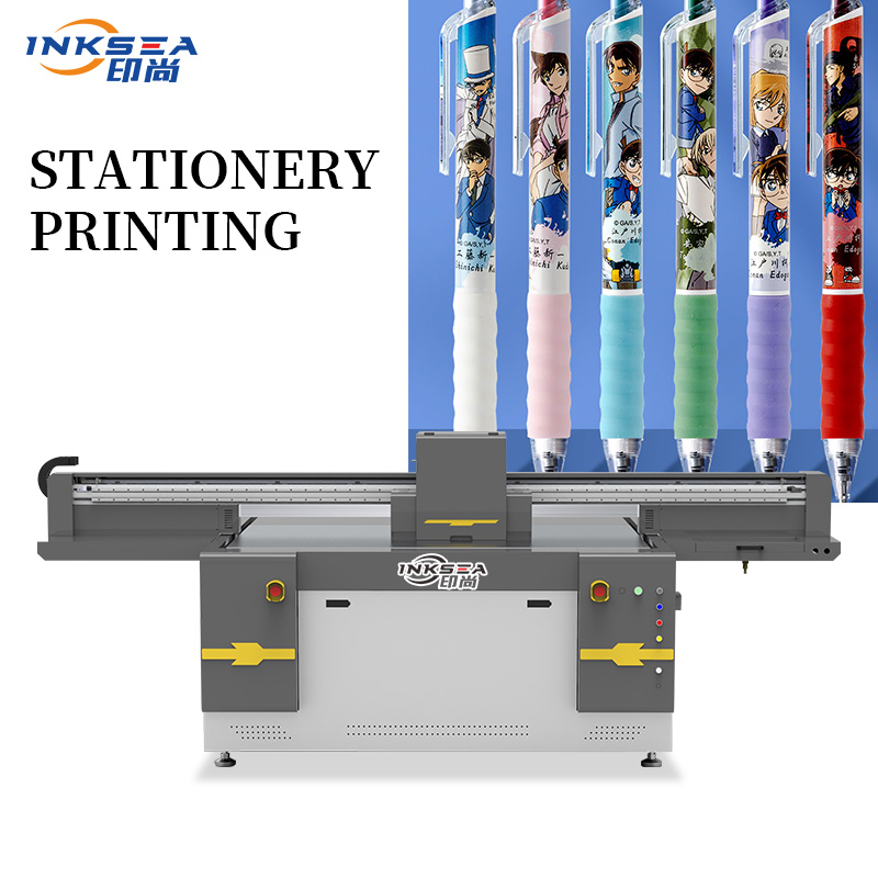 The factory supplies multi-functional uv flatbed printer and Ricoh nozzle 1600*1000mm size for uv soft ink light box advertising
