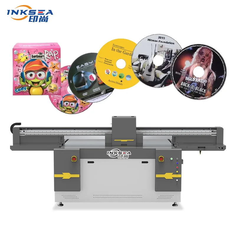 Printer Flatbed 1610uv Format Besar Terbaru Ricoh G5 Ukuran Nosel 1600*1000Mm untuk Kustomisasi Sepatu Spanduk