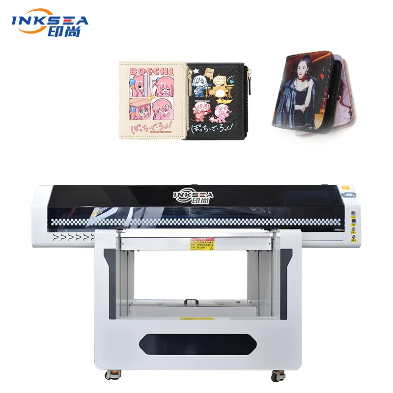 Mesin Cetak Digital UV 900*600Mm Printer Format Besar Nosel G5 DIY Casing Ponsel Kaus Sepatu Printer Flatbed UV