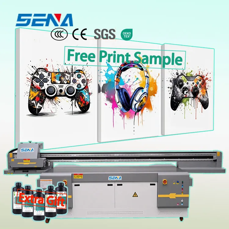 UV Flatbed Inkjet Printer Machine 2.5*1.3m