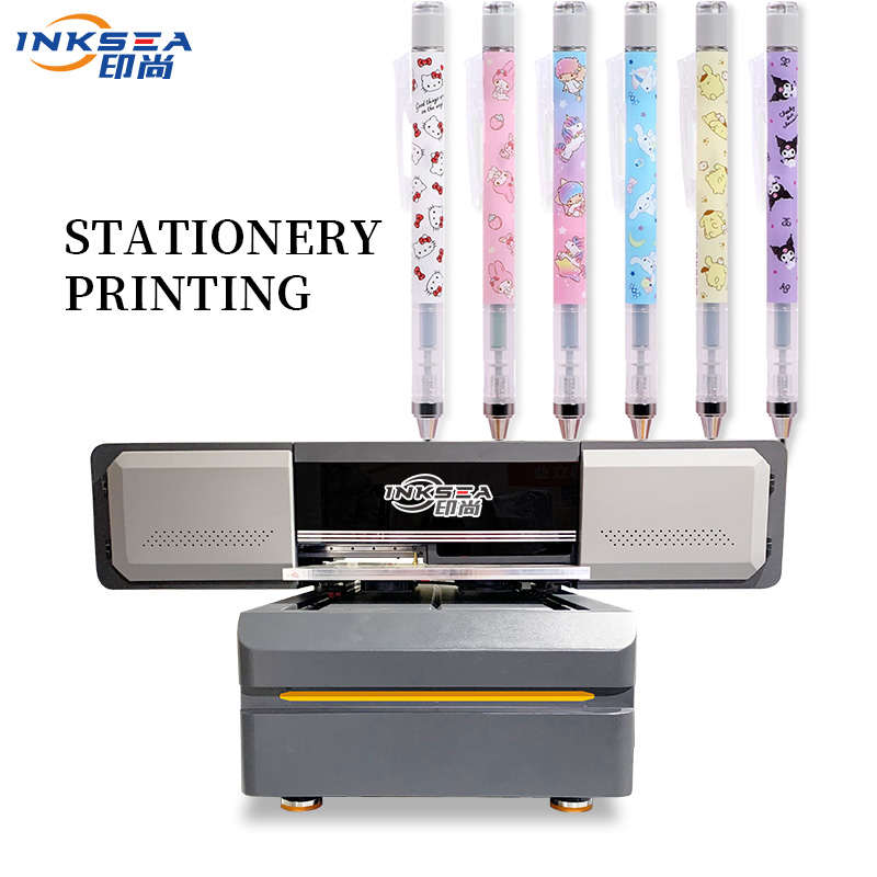 UV Flatbed printer 6090 UV inkjet press with G5I printhead 600*900mm eco-friendly ink for PVC ID badge on mobile phone case