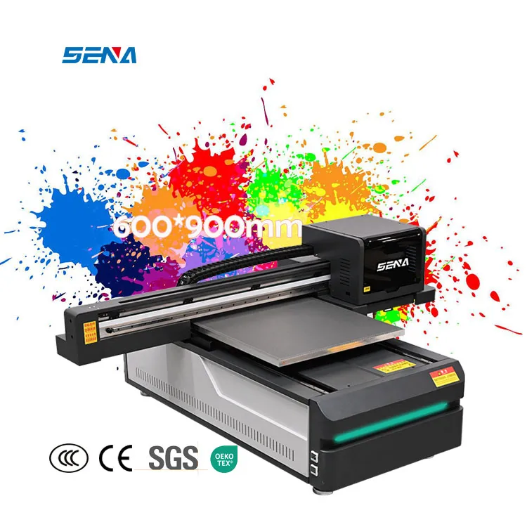 UV Inkjet Flatbed Printer Machine A3 A4 Small XP600 I3200