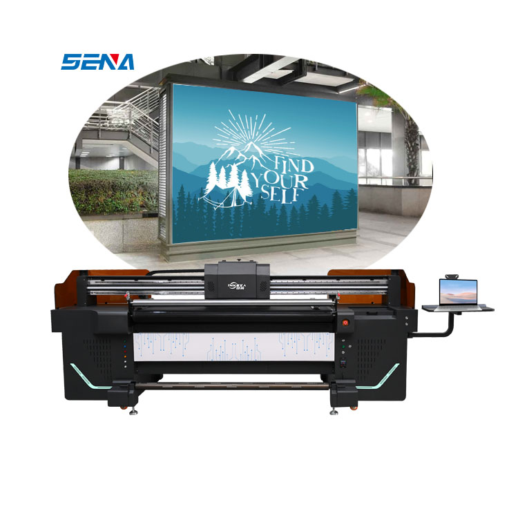 UV Printer for Sale Multifunction UV Inkjet Large Format Printer 6-color Wide Format Printer for Poster Sign Picture Wallpaper