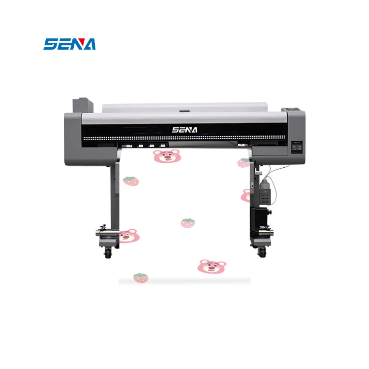 Wide Format Printer 3D CMYKW+Varnish Inkjet UV Printer I3200 1.6/1.8/3.2m Size for Roll Fabric Poster Roll Material