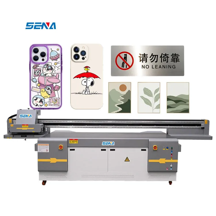 With Visual Positioning System Large Format G6 G5 UV Flatbed Inkjet Printer