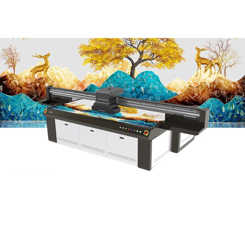 YC2513H Flatbed Printer 3D Industrial Awtomatikong UV printer