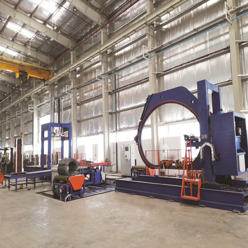 Large Steel Wire Compression Cored Packaging Line