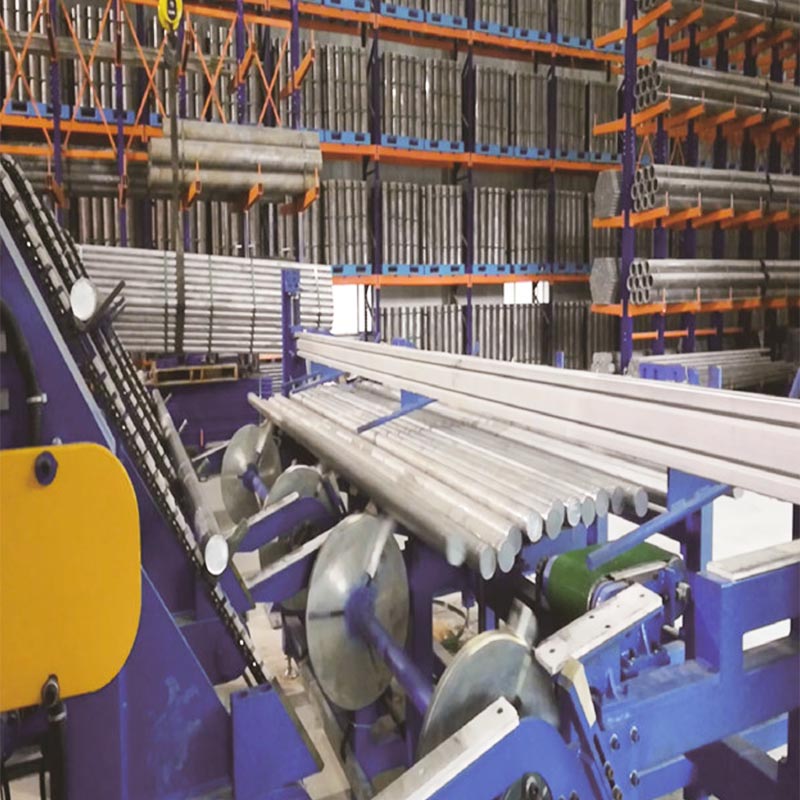 Mechanical Handling Steel Pipe Stacking Packaging Machine Line