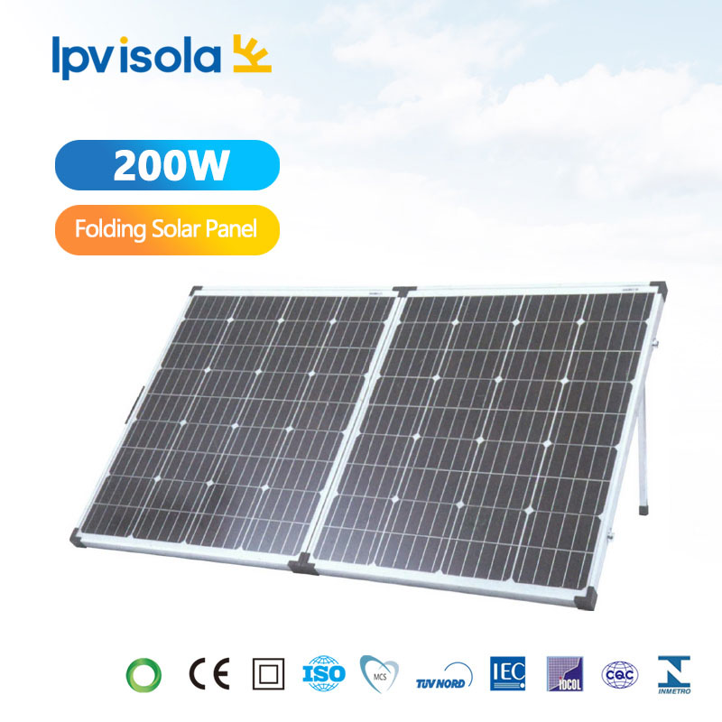 Panel solar plegable de 200w