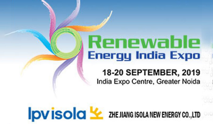 Isola fotovoltaïsch in India