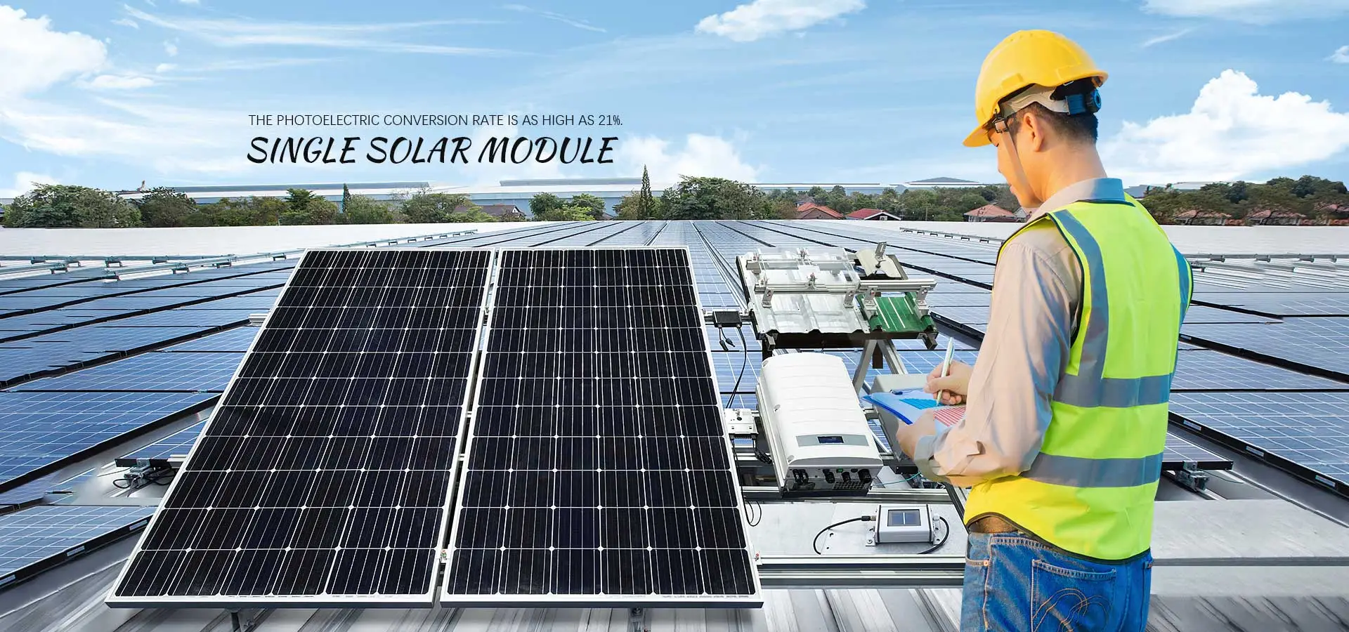 Výrobci a továrna solárních modulů s jedním sklem