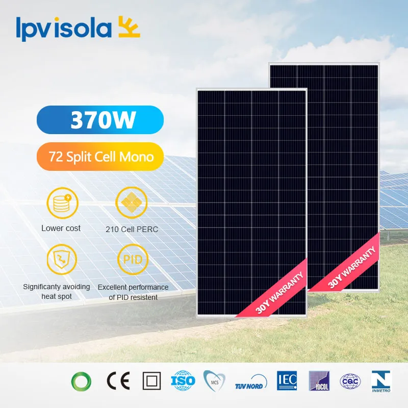 350-370W 210 Split Cell Solarmodul