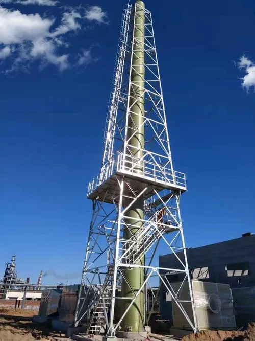 Σετ Χαλύβδινων Καμινάδων Τύπου Πύργου Νέο Μηχανικό Σημείο αναφοράς στον Τομέα Αειφόρου Ενέργειας