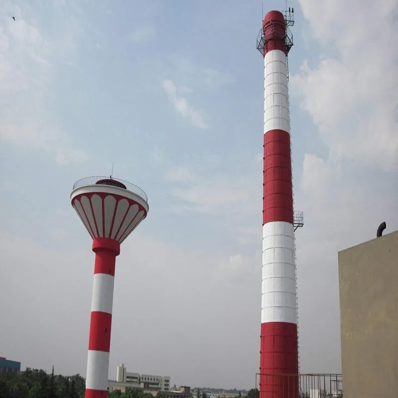 Self-supporting Single Sleeve Steel Chimney