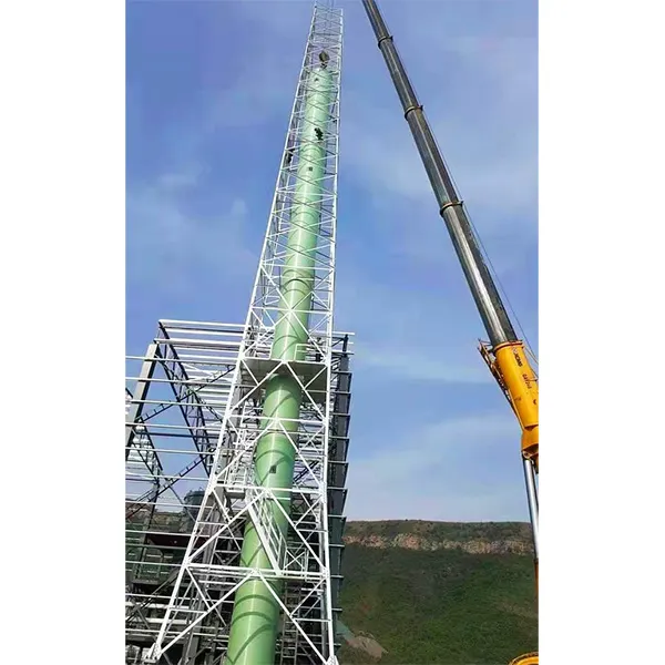 Tower Type Fiberglass Resin Chimney