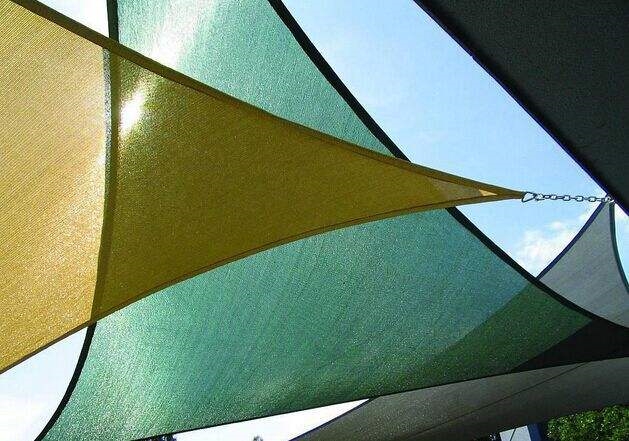Velas de parasol tejidas anti-UV