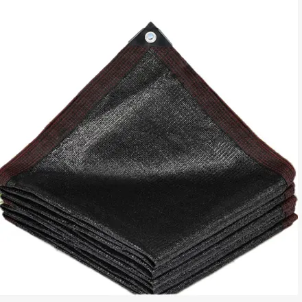 Black Sun Shade Mesh Tarp